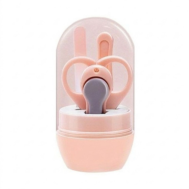 플릿플릿 아기 손톱깎이, 핑크, 1세트