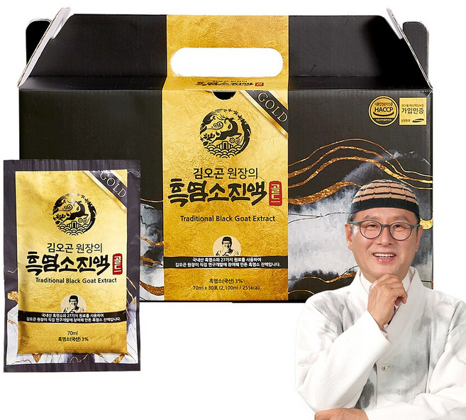 김오곤 원장의 흑염소진액 골드, 2.1L, 1개