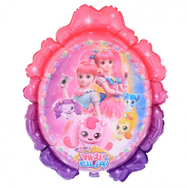 라지쉐잎 캐릭터풍선, 국산 캐치티니핑