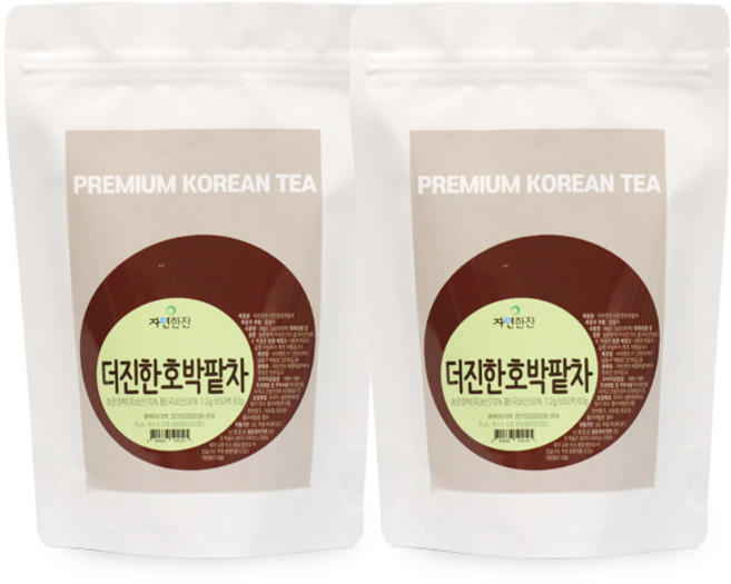 자연한잔 더진한호박팥차 1.2g 100티백 국내산, 2개