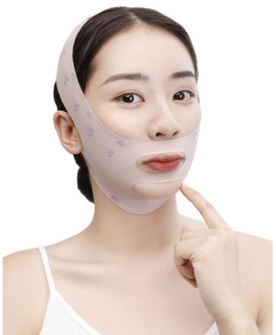 몰리카 이중턱 브이라인 리프팅밴드, 1개