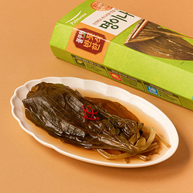 풀무원 반듯한식 명이나물 250g 2입