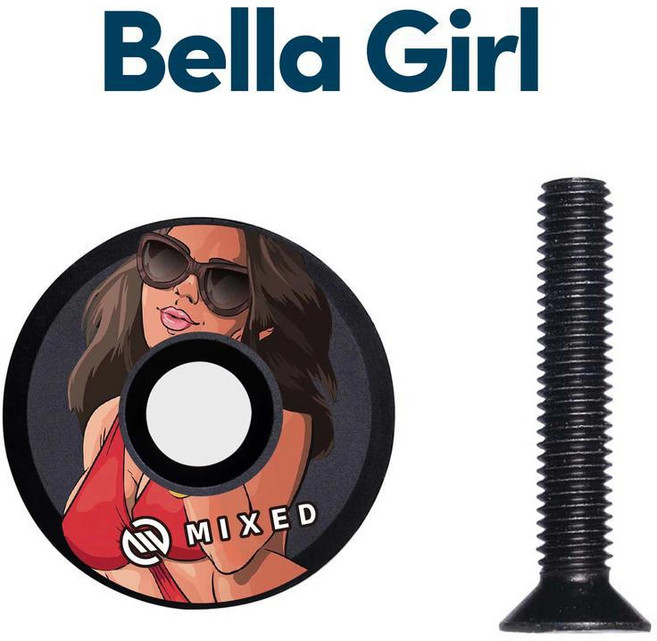 헤드셋 스템 캡 팩 라이트 알루미늄 나사 자전거용 로드 산악자전거 사이클링 부품, 13. NO.17, NO.17