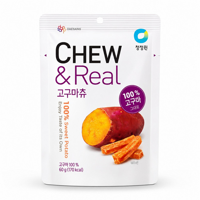 청정원 고구마츄, 15개, 60g