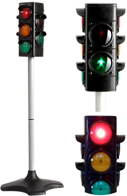 유치원 교육교구 높이조절 신호등 놀이 장난감 아기 어린이 완구 토이, 1개