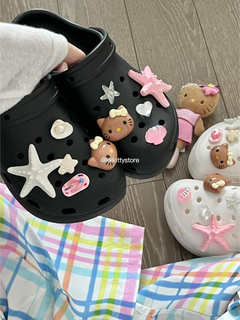 고양이 신발꾸미기 파츠 세트