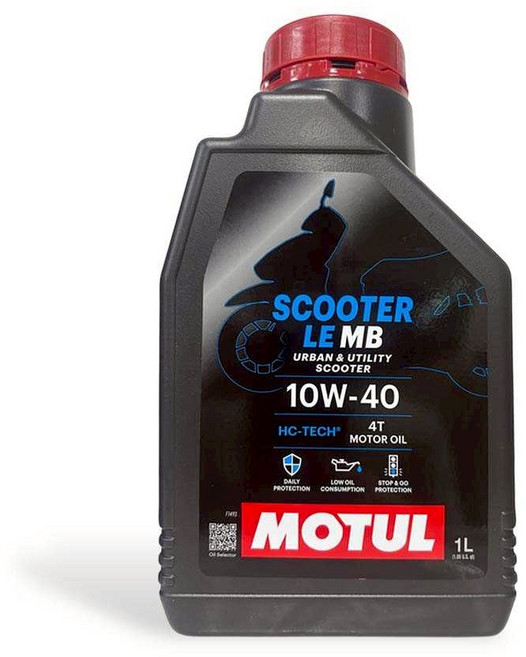 MOTUL 1公升 機車油, 1個, SCOOTER LE MB 10W40