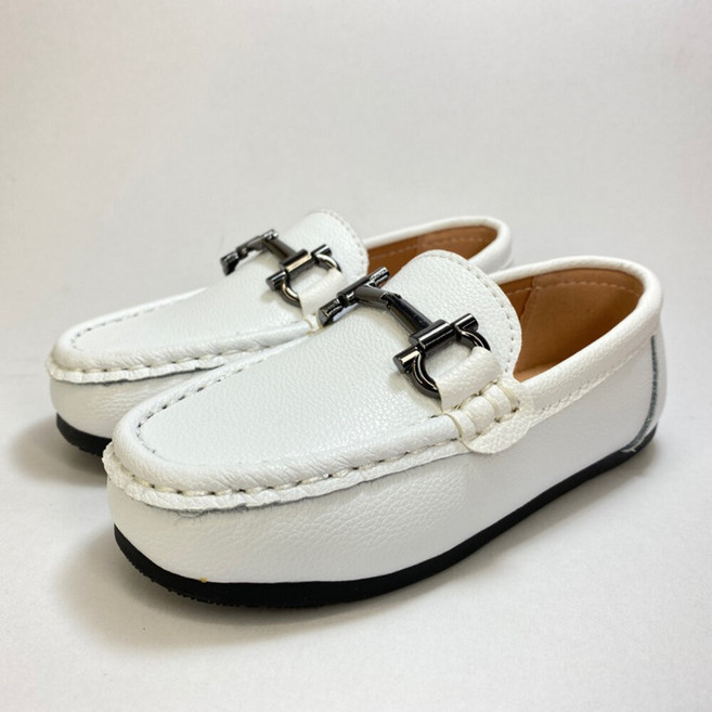 男女童休閒鞋 皮面花童鞋 皮鞋