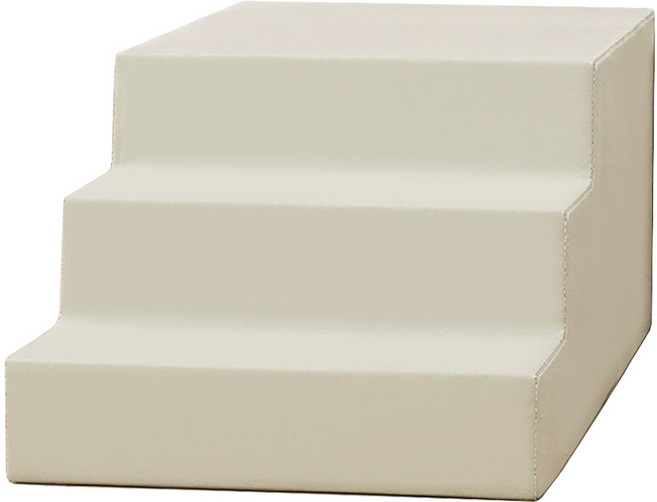 avec 아이플레이짐 와이드 슬라이드 안전 향균 쿠션 유아계단 놀이터 키즈카페 스폰지 아이 놀이방, 퓨어바닐라, 1개