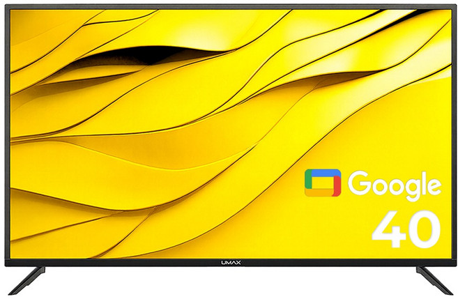 유맥스 무결점보증 Ai40G 101cm(40인치) FHD 구글 스마트TV -중소기업 소형 벽걸이 겸용, 고객직접설치, 스탠드형