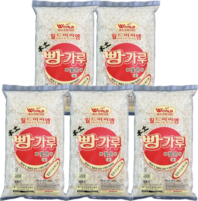 본토빵가루 월드 습식 빵가루, 2kg