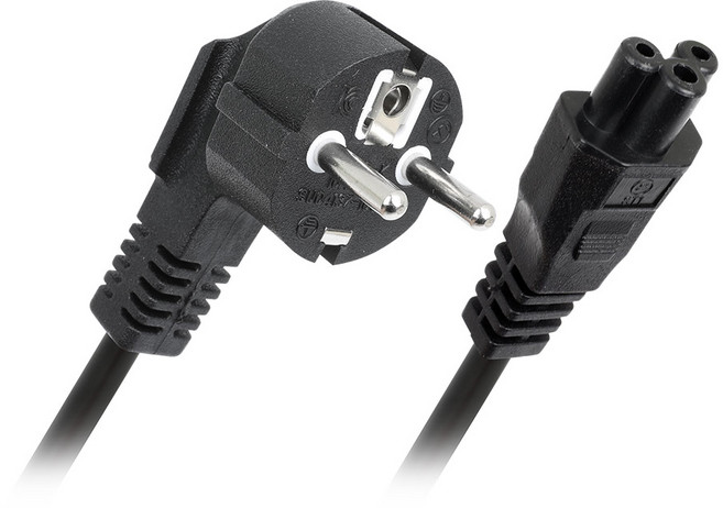 KC인증 클로버형 3구 3M AC 220v 전원코드 모니터 노트북 프린터 아답터 크로바 파워 케이블 크로버 ㄱ자