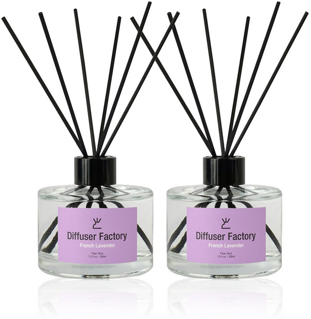디퓨저팩토리 아로마 디퓨저 200ml 2개 세트, 프렌치라벤더200ml본품
