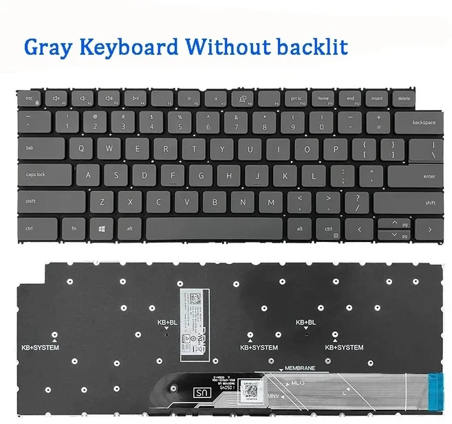 DELL Vostro 14Pro 14 5410 Latitude 3420용 새 원본 노트북 키보드