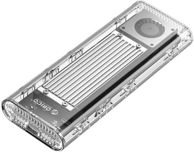 오리코 TCM2-G20 USB3.2 Gen2x2 M.2 NVMe SSD 외장케이스, 화이트, 1개