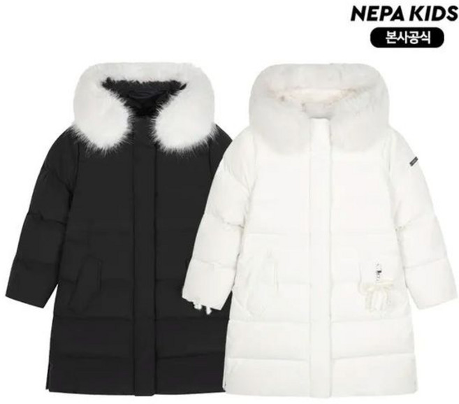 [백화점매장출고] 네파키즈 25FW 여아 프리모 구스 다운자켓 KL82012