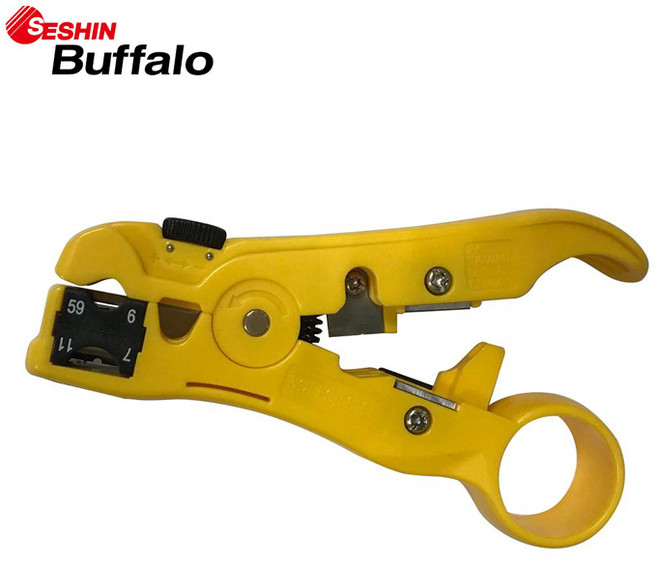 세신버팔로 SB-352 유니버셜 스트리퍼 칼날길이 조절 케이블 탈피 스트립퍼 전선피복, 1개