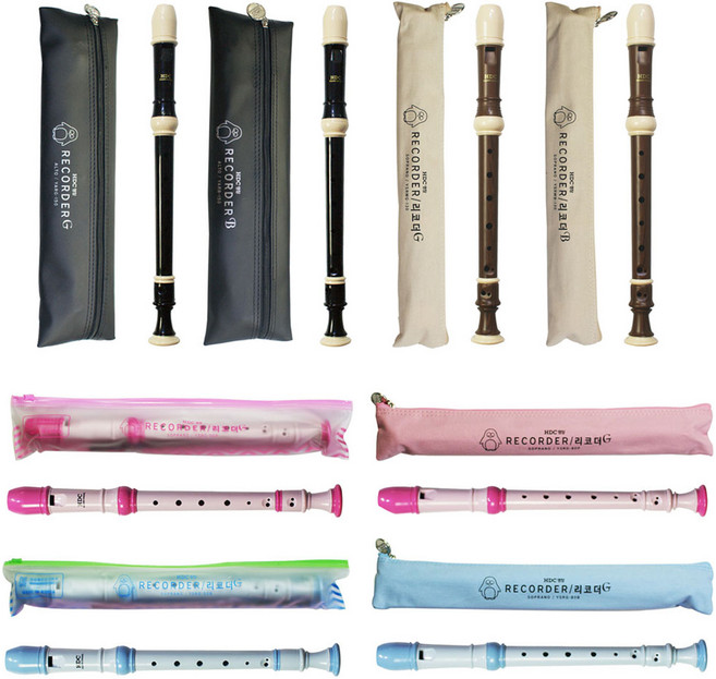 영창악기 영창 교재용 리코더 단소 피페 소금 모음 소프라노 알토 학습 음악 준비물, 01_YSRG-50B소프라노저먼식블루, 1개