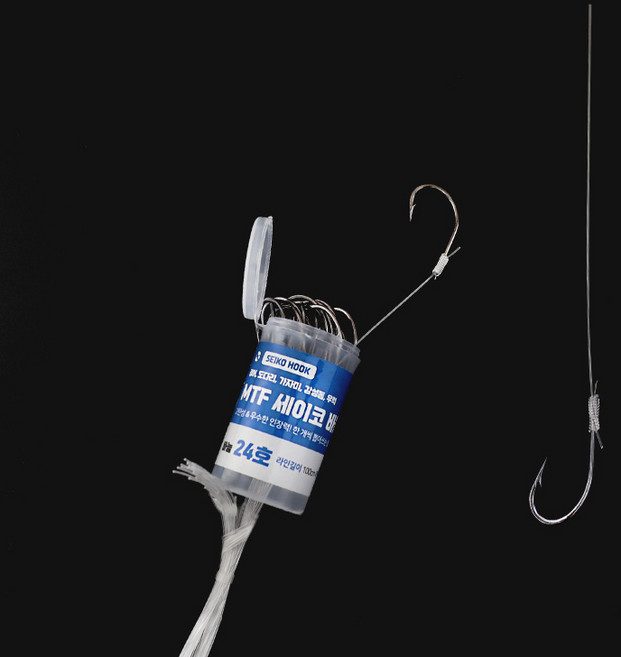 레저킹 세이코 묶음바늘 감성돔 우럭 광어 바다낚시바늘, 4개, 40개입