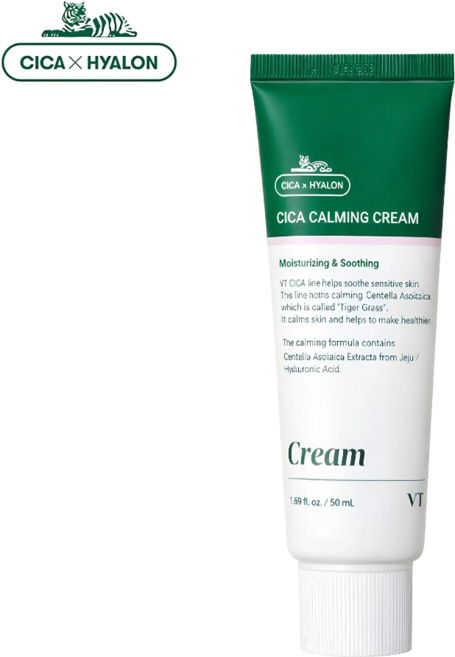 코즈멧 VT 시카 카밍 크림 (압축 마스크팩 증정), 1개, 50ml