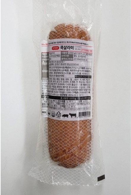 에쓰푸드 쿡살라미 1kg X 10개