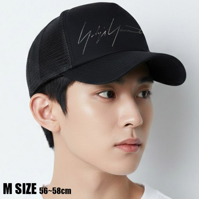 베이직엠 여름 망사모자 남성 메쉬캡 빅야마모토 (M사이즈56~58cm L사이즈59~61cm)