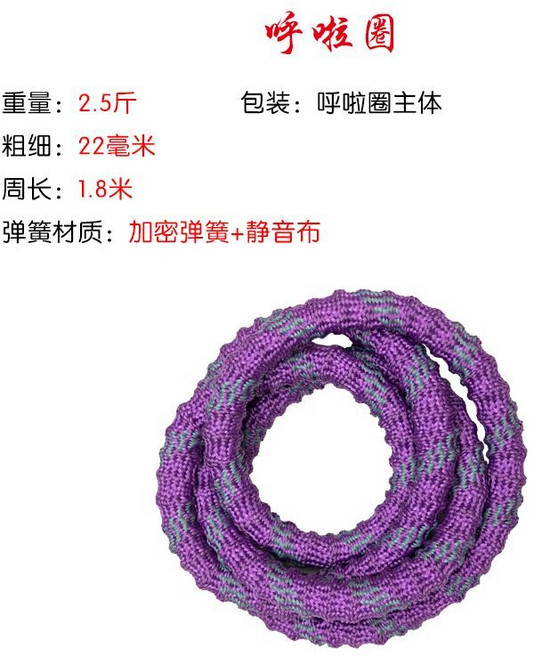 【靜音不傷腰】呼啦圈 健身圈 瘦腰圈 減肥圈, 1個, 紫色 成人 暴汗燃脂, 1250g