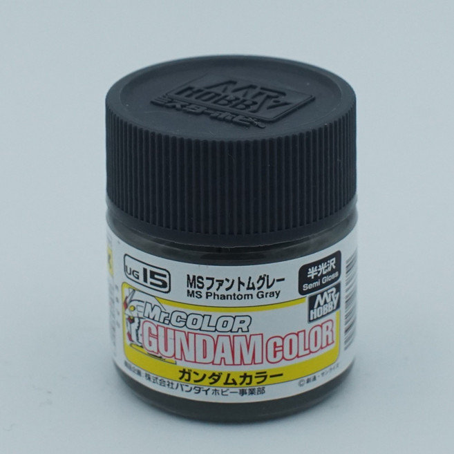 군제 Mr 하비 UG15 팬텀 그레이 반광 10ml 락카도료, 1개