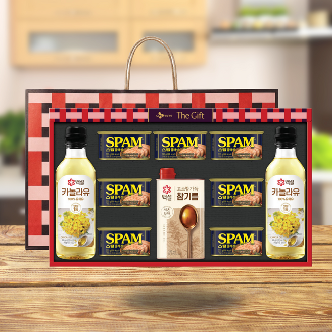 CJ 스팸 특별한선택N호 선물세트