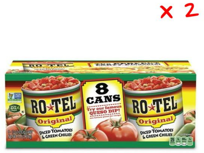 로 텔 다이스 토마토 그린 칠리스, 2.27kg, 2개