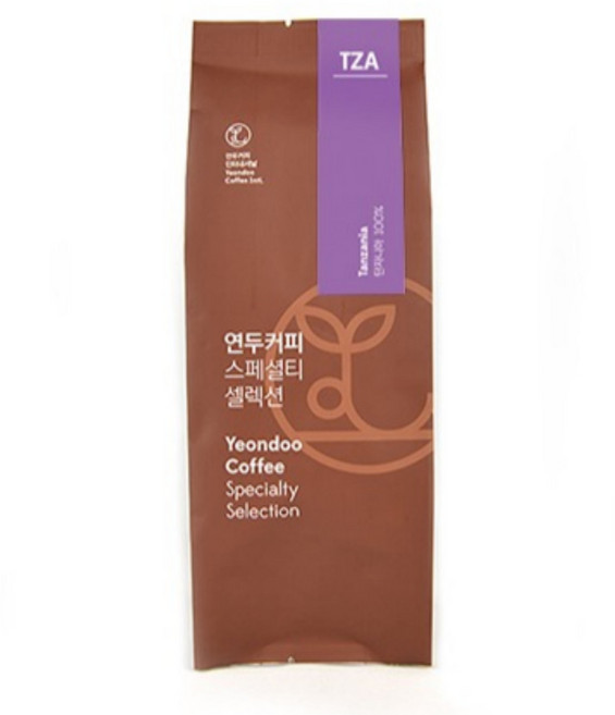 연두커피 탄자니아 AA 킬리만자로 고소한 당일로스팅 원두 200g, 1개, 모카포트