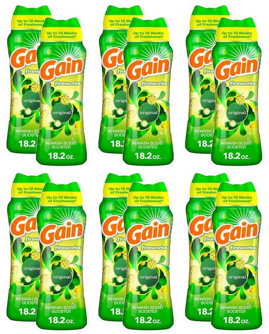 게인 파이어웍스 인워시 센트 부스터 비즈 오리지널 516g, 12개