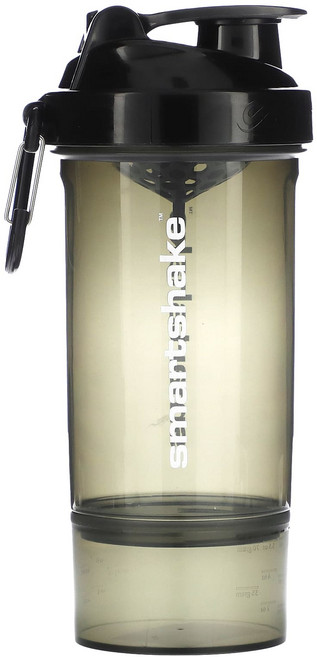 Smartshake Original2Go ONE 셰이커 컵 건스모크 블랙 800ml(27oz), SmartshakeOriginal2GoONE셰이커컵건스, 1개