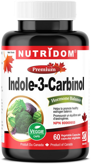 뉴트리돔 인돌 3 카비놀 카르비놀 400mg 60 베지캡슐 I-3-C 여성 호르몬 건강 지원 갱년기 영양제, 60정, 1개