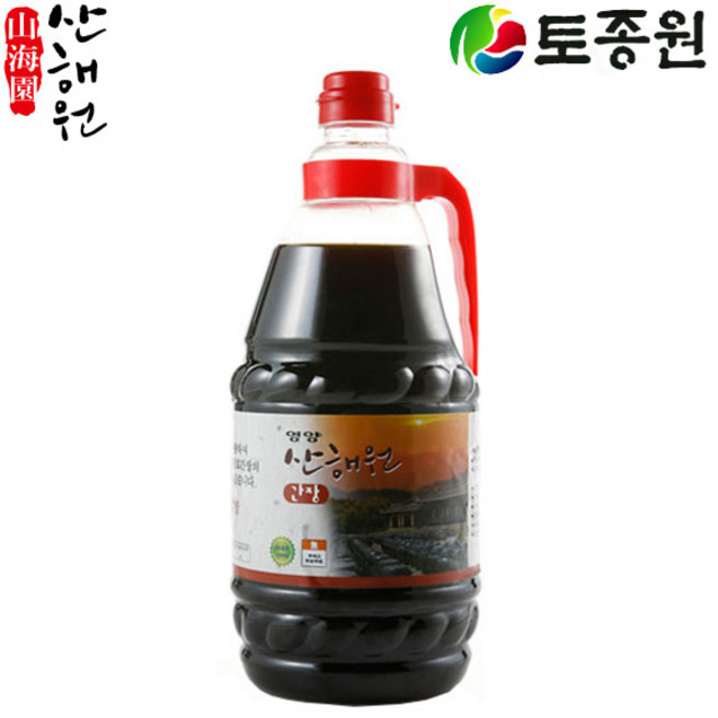 토종원 산해원 간장 1.8L 한식메주명인, 1개