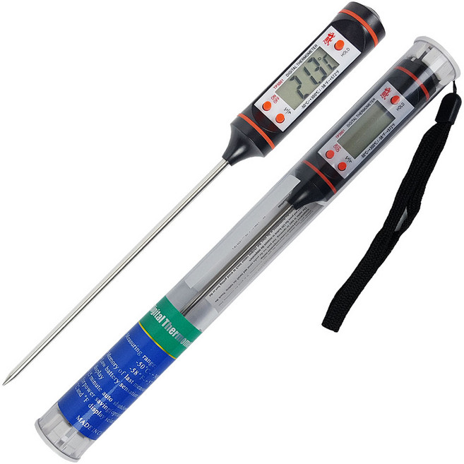디지털 요리온도계 조리용온도계, 1개