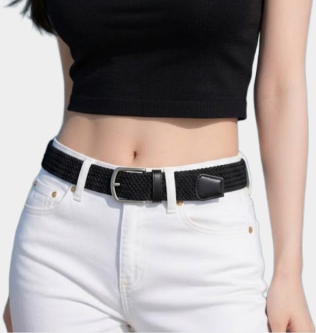 행복한오후 캔버스 탄성 벨트
