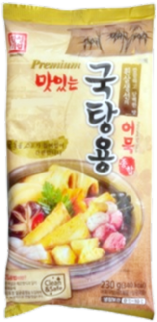 한성기업 프리미엄 맛있는 국탕용 어묵 종합 어묵스프(6g)증정, 230g, 14개