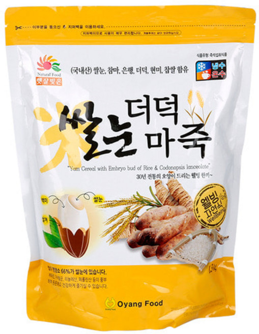 햇살빚은 쌀눈 더덕 마죽, 1.3kg, 1개