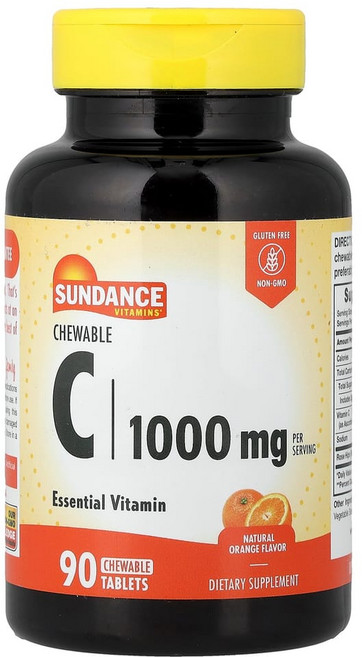 선댄스 비타민 츄어블 C 내추럴 오렌지 500mg 90, 90정, 1개