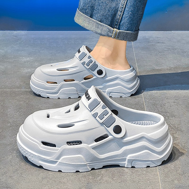 Modern Fashion 남여공용 편한 스트랩 샌들 쿠션감 다용도 슬리퍼 W87