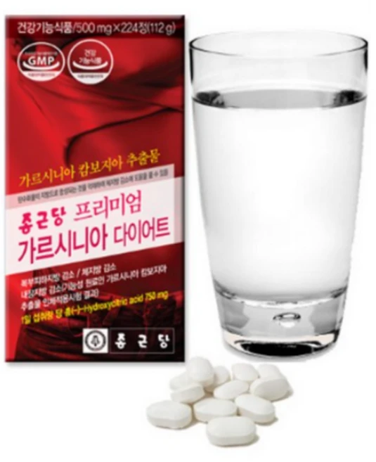 종근당건강 가르시니아 다이어트, 224정, 1개 - 쿠팡