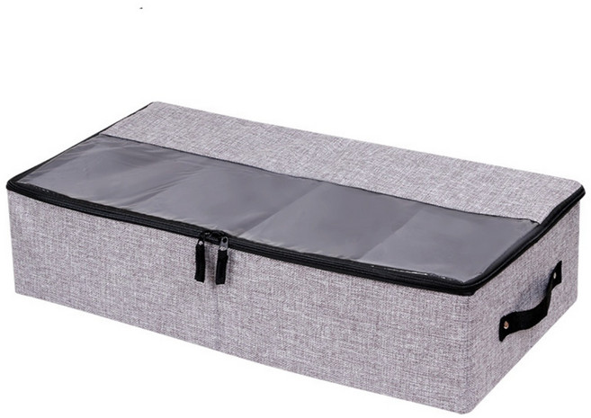 소소한틈 우당탕탕 차량용 신발장 트렁크 정리함 수납장 슈케이스, 그레이