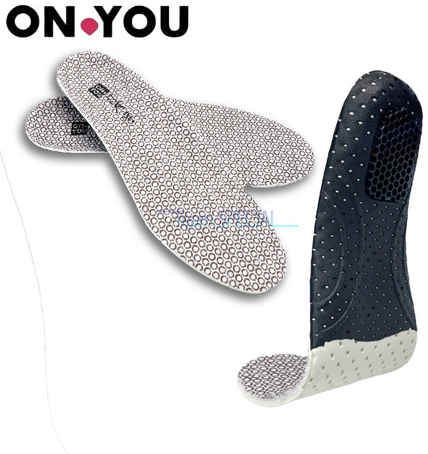 온유 인솔 족저근막염 예방 온도유지 체온조절 깔창 기능성 발편한 생활 발냄새 제거 안전화 평발 깔창 아치형 깔창 냄새 억제 향균, L(280-295mm), 1개