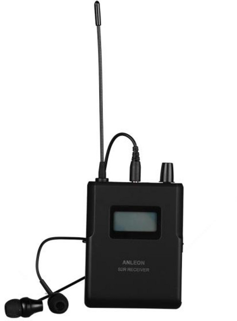 ANLEON S2R 수신기 용 스테레오 인 이어 무선 모니터 시스템 IEM UHF 모니터링, 없음, 4) 670-680