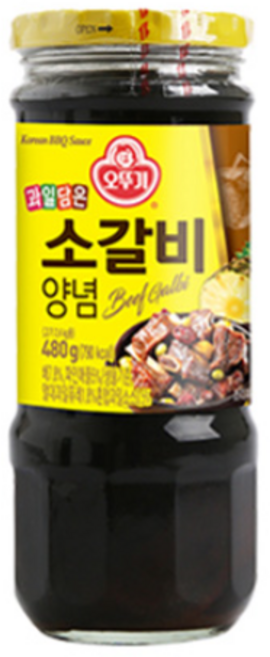 오뚜기 소갈비양념, 480g, 17세트