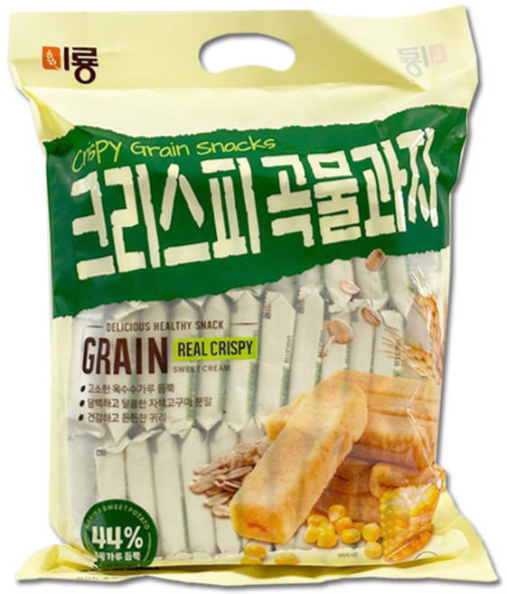 [달콤진] 미룡 크리스피 곡물과자, 650g, 3개
