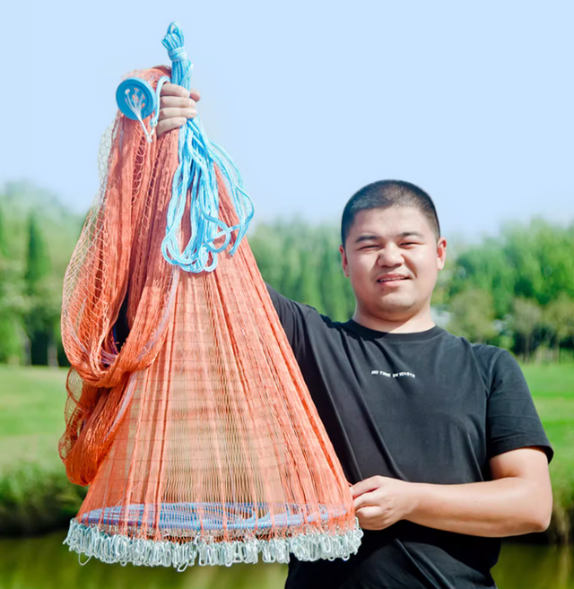 낚시 투망 특대형 재래식 경심투망 민물 수제, 06) A타입 직경 약6.0m