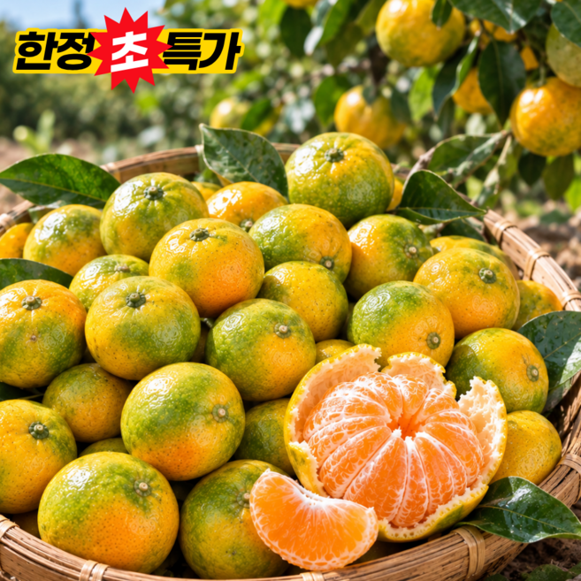 [2주초특가] 100박스만 꿀당도 상큼한 제주감귤, 1박스, 5kg(로얄소과)