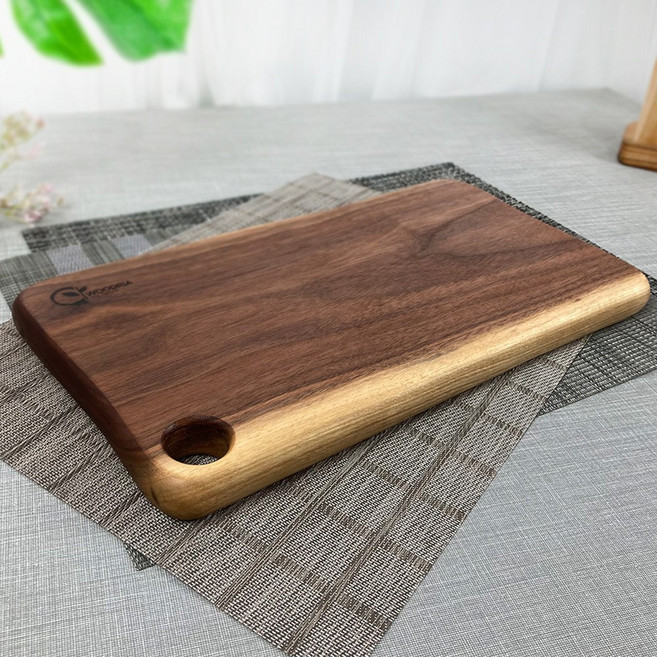 느티나무 월넛 캄포 편백 통원목 도마, 4-월넛